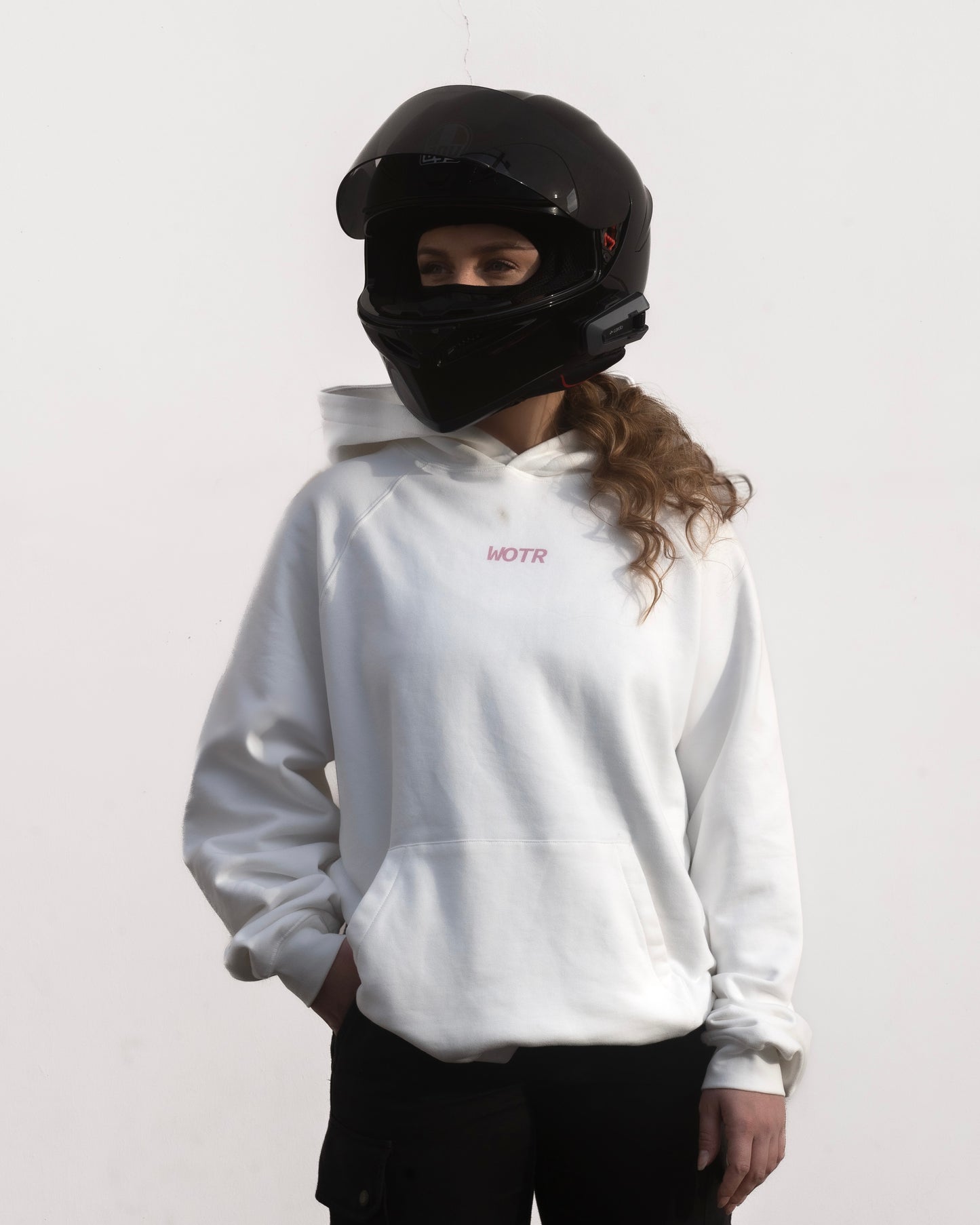 GRAFFITI FLEECE LINED HOODIE