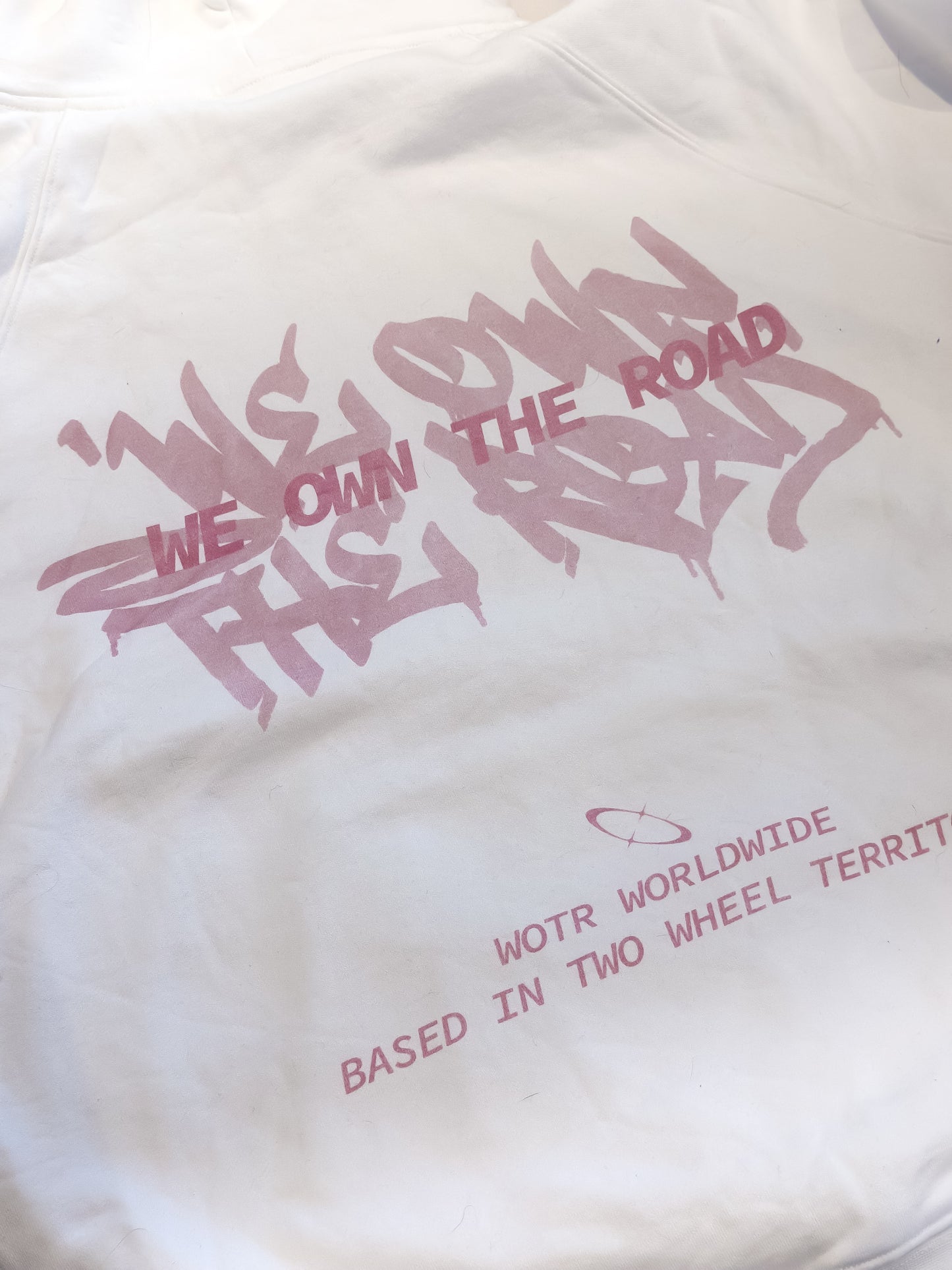GRAFFITI FLEECE LINED HOODIE