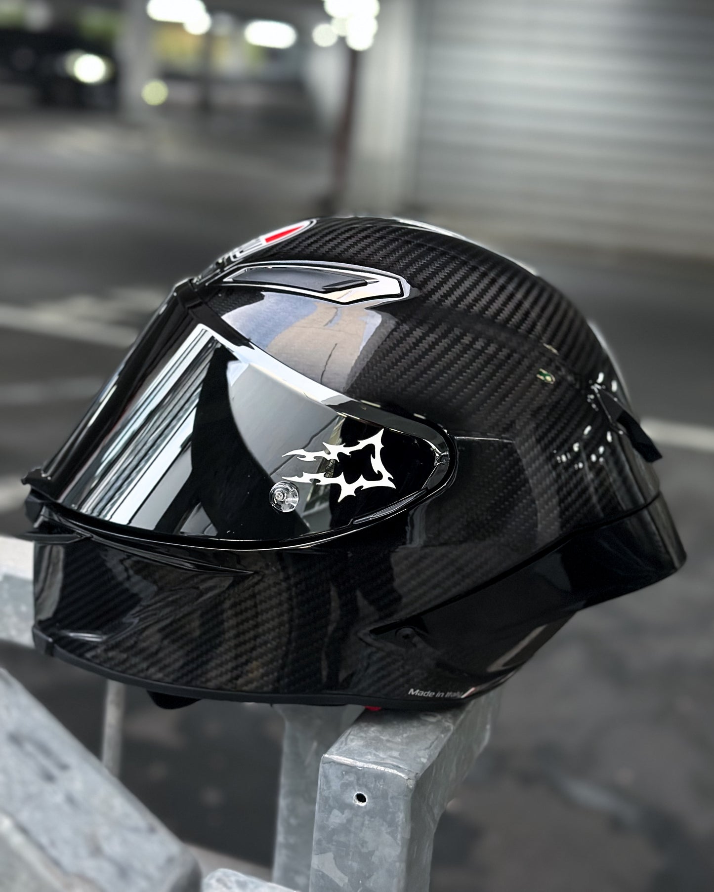 VISOR DECAL „chromestreak“