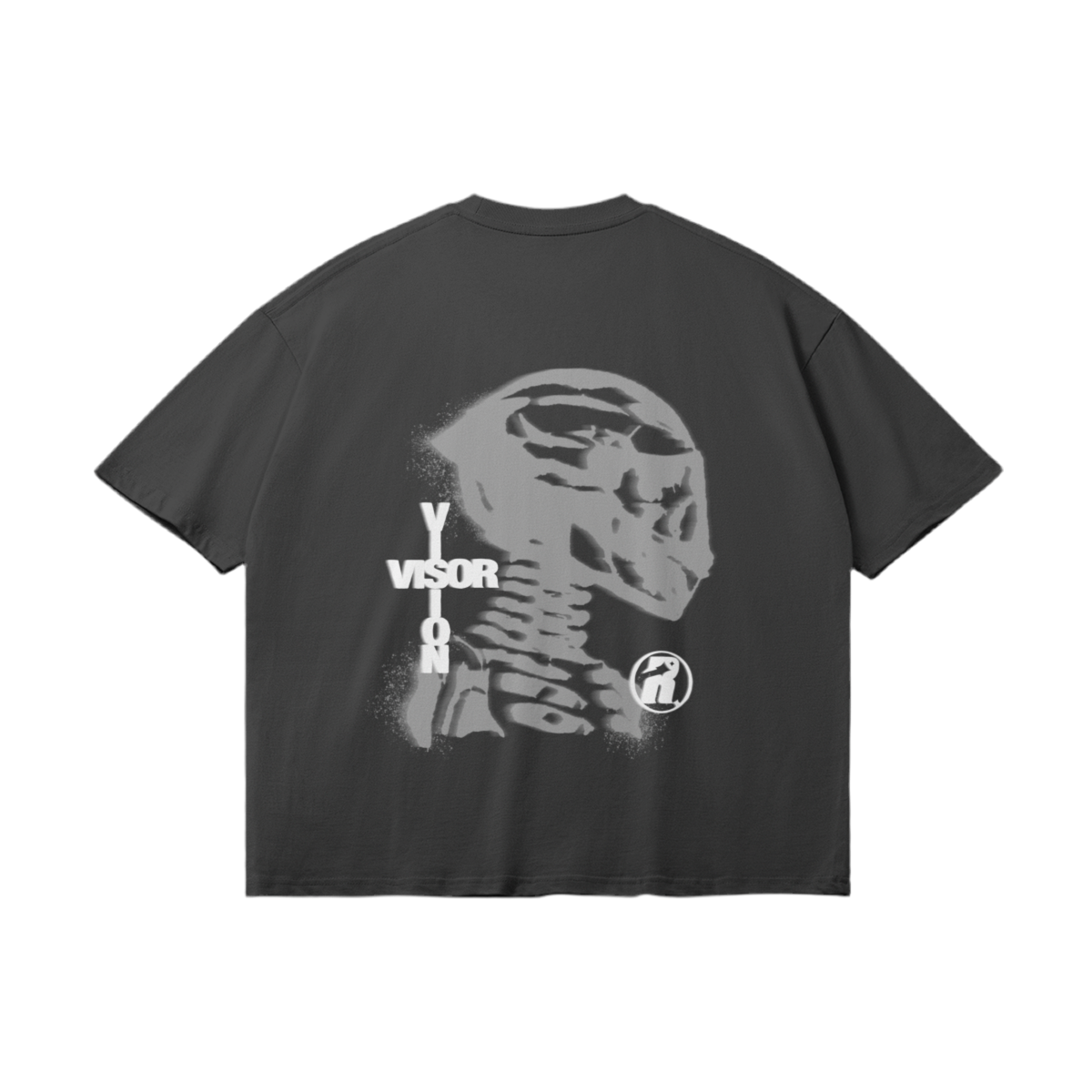 PISTA SKULL LOOSE T-SHIRT