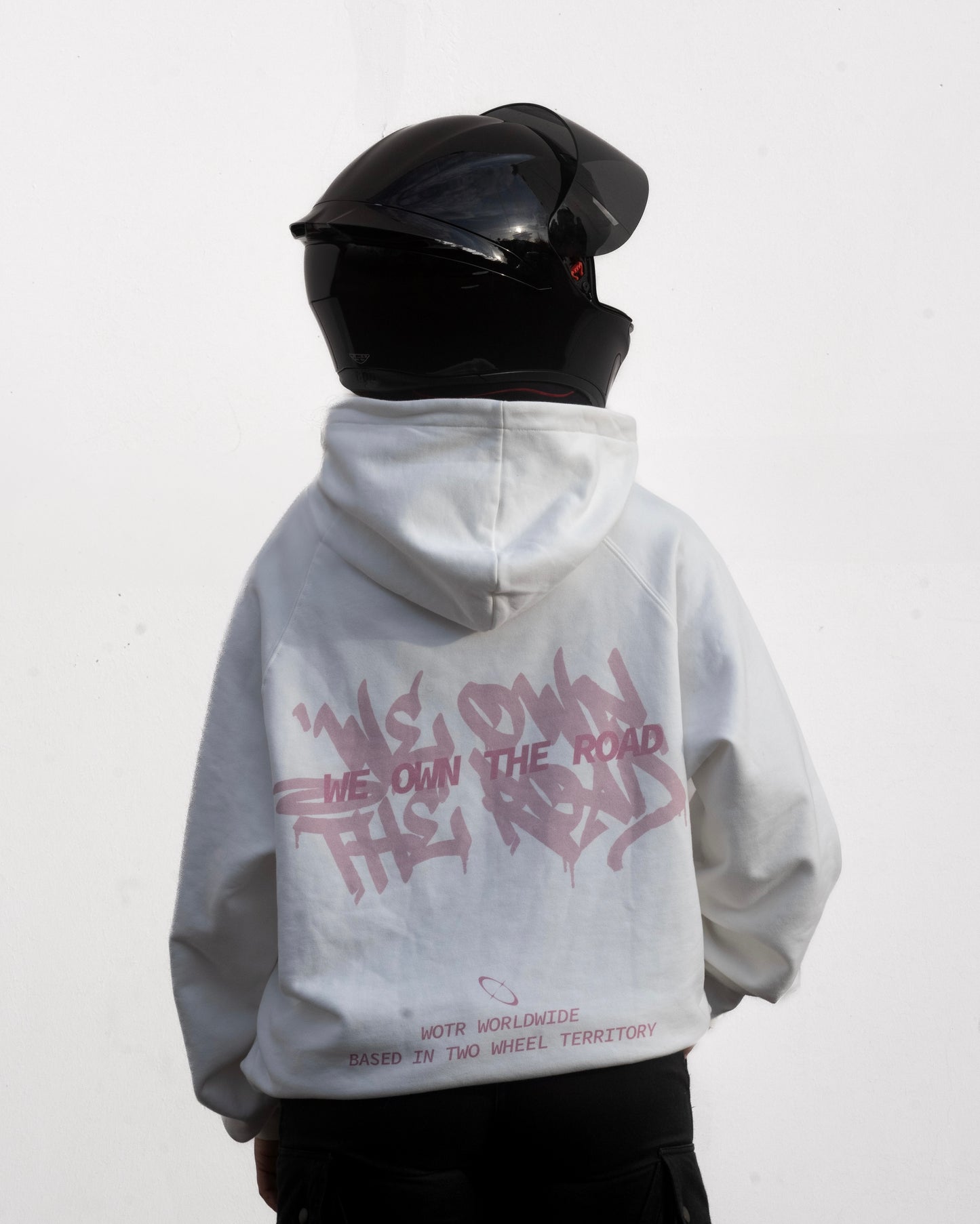GRAFFITI FLEECE LINED HOODIE